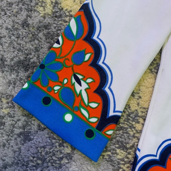 Vintage Tunic Top Size Small 70s Bohemian Print - Picture 4 of 7